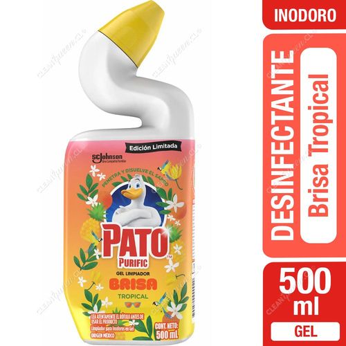 Pato Purific Limpiador Desinfectante Inodoro Brisa Tropical 500 ml