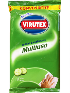 Virutex Toallitas Multiuso Pepino 30 un