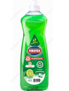Virutex Lavaloza Higienizante Limón 500 ml