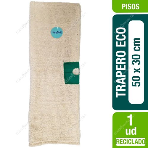 Freemet Trapero de Tela Reciclada Ecológico 50 x 30 cm