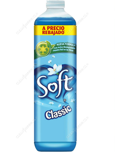 Suavizante Ropa Soft Clásico 1.2 L