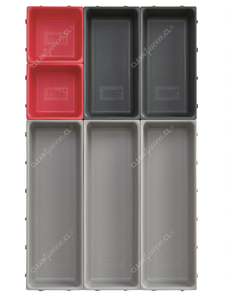 Joseph Joseph Organizador de Cajon Duo Gris 7 un