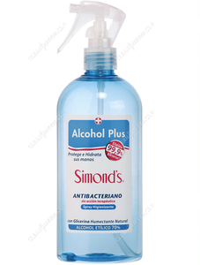 Simond's Alcohol Gel Plus con Glicerina Spray 500 ml