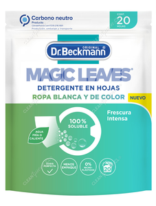Dr. Beckmann Detergente Láminas Magic Leaves Frescura Intensa 20 un