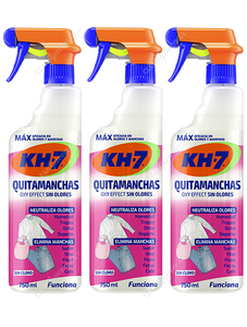Quitamanchas Ropa Oxy Effect KH-7 Gatillo 3 x 750 ml