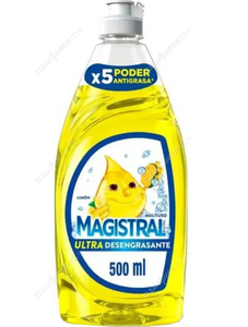Magistral Lavaloza Ultra Desengrasante Limón 500 ml
