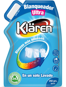 Klären Blanqueador Ropa Ultra Blanco 250 g