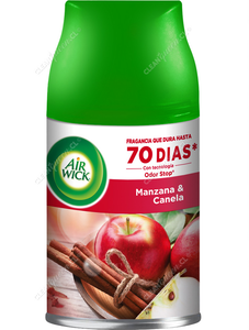 Air Wick Repuesto Aromatizante Freshmatic Manzana y Canela 250 ml