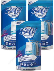 Séco Colgador Antihumedad Lavanda 3 x 220 g