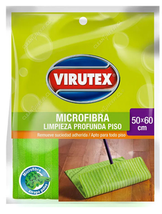 Virutex Trapero Microfibra Limpieza Profunda 50 x 60 cm