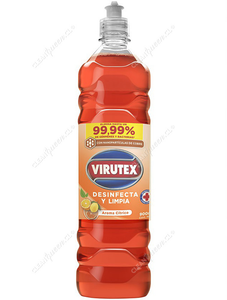 Virutex Desinfectante Líquido Multiuso Cítrico 900 ml