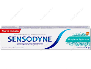 Sensodyne Pasta Dental Limpieza Profunda 90 g