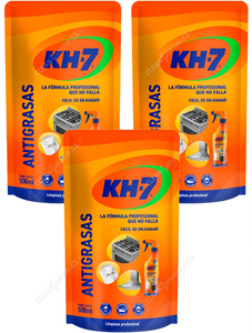 Limpiador Antigrasa KH-7 Doypack 3 x 500 ml