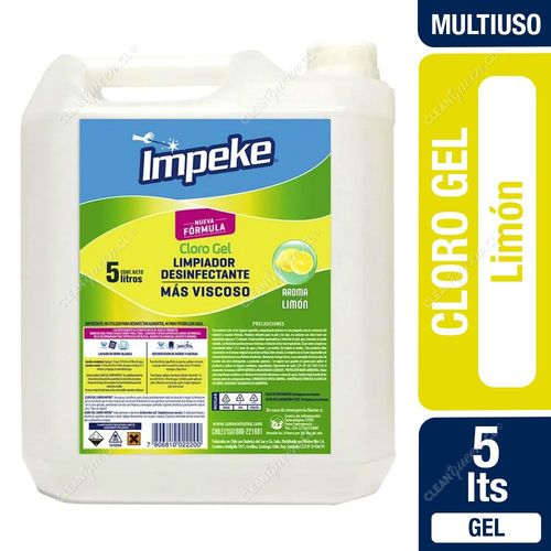 Impeke Cloro Gel Limón 5 L