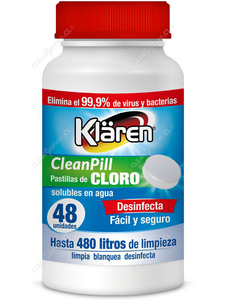 Klären Pastillas de Cloro 48 un
