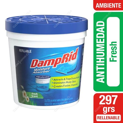 DampRid Sistema Antihumedad Rellenable Fresh 297 g