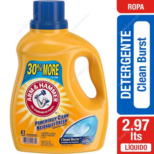 Hammer Detergente Líquido Arm & Clean Burst 2.97 L