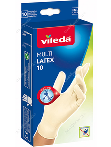 Vileda Guantes Multi Látex Talla M/L 10 un