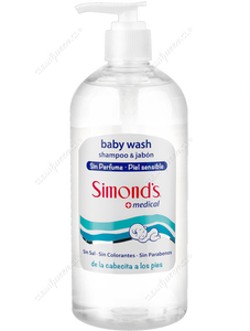 Simond's Shampoo y Jabón Baby Wash 500 ml