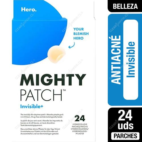 Hero Parche Antiacné Mighty Patch Invisible 24 un