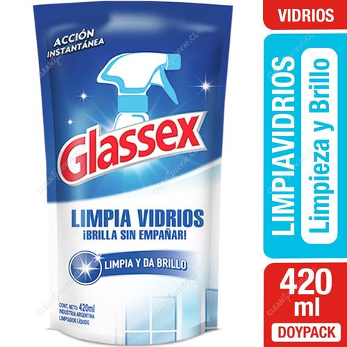 Glassex Limpiavidrios Doypack 420 ml