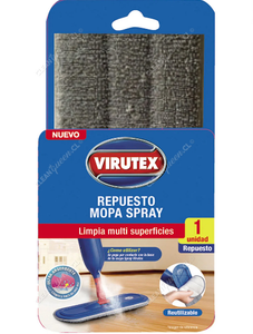 Virutex Mopa Microfibra Spray Repuesto