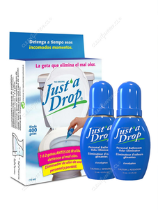 Eliminador de Olores para Inodoro Just a Drop Aroma Eucalyptus 15 ml, 2 Unid