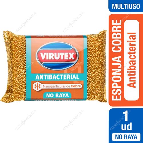 Virutex Esponja Cobre Antibacterial