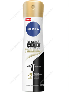 Nivea Desodorante Aerosol Mujer Black & White Toque de Seda 150 ml