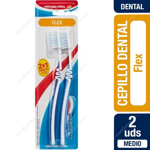 Aquafresh Cepillo Dental Flex Medio 2 un
