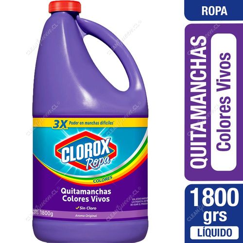 Quitamanchas Clorox Colores Vivos 1800 g