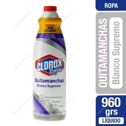 Quitamanchas Clorox Blanco Supremo 960 g