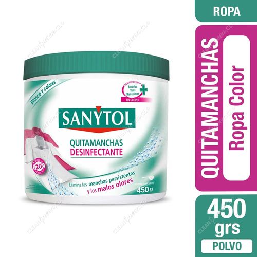 Quitamanchas Desinfectante Sanytol Ropa Color 450 g