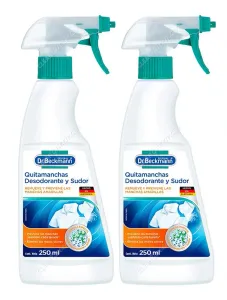 Quitamanchas Desodorante y Sudor Dr. Beckmann 2 x 250 ml