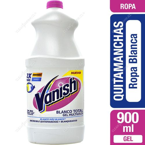 Quitamanchas en Gel Multiuso Vanish Ropa Blanca 900 ml