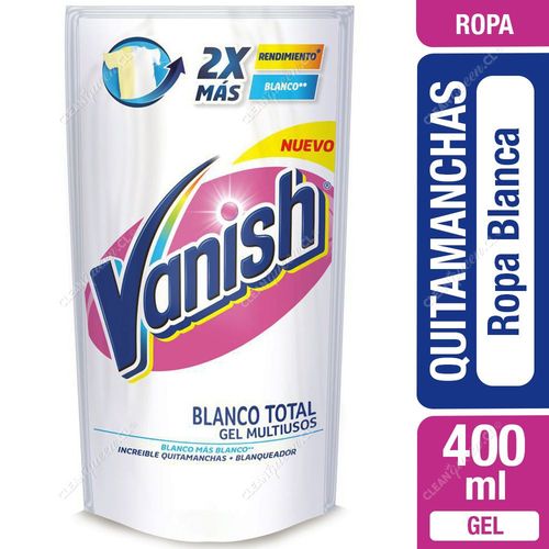 Quitamanchas en Gel Multiuso Vanish Ropa Blanca Doypack 400 ml