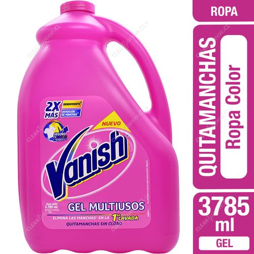 Quitamanchas en Gel Multiuso Vanish Ropa Color 3785 ml