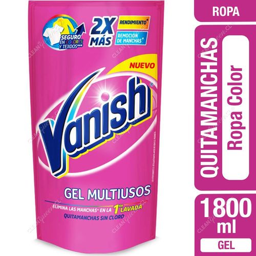 Quitamanchas en Gel Multiuso Vanish Ropa Color Doypack 1800 ml