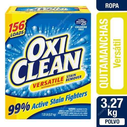 Quitamanchas en Polvo Versátil OxiClean 3.27 Kg