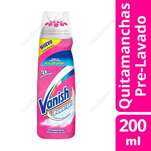 Quitamanchas Vanish Prelavado Power Gel 200 ml