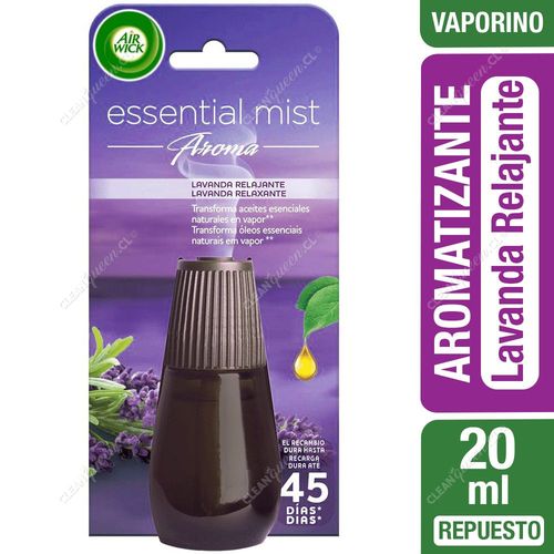 Repuesto Aromatizante Vaporino Air Wick Lavanda Relajante 20 ml