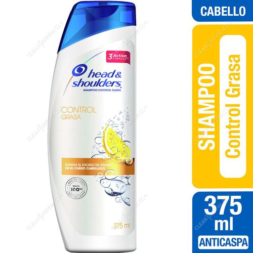 Shampoo Anticaspa Head &amp; Shoulders Control Grasa 375 ml