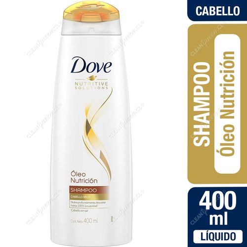 Shampoo Dove Óleo Nutrición 400 ml