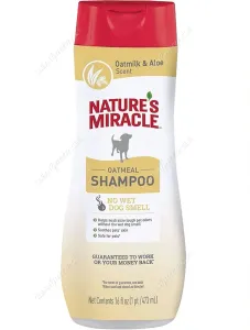 Shampoo para Perro Nature's Miracle Aroma Oatmeal & Aloe 473 ml