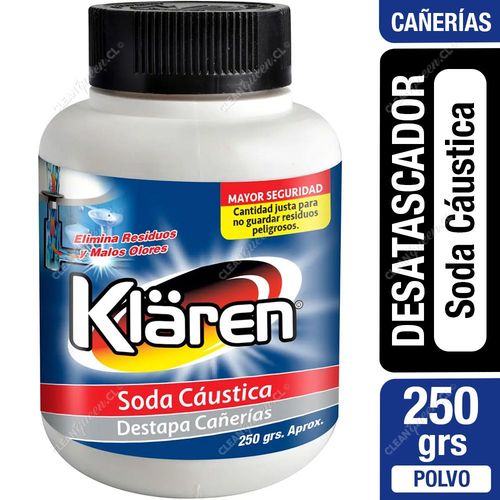 Soda Cáustica Destapa Cañerías Klären 250 g