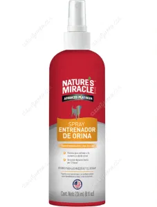 Spray Entrenador de Orina para Perro Nature's Miracle 236 ml