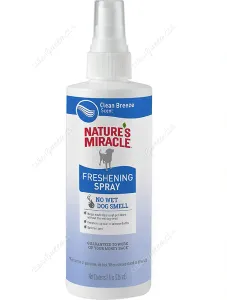 Spray Refrescante para Perros Nature's Miracle Aroma Clean Breeze 236 ml