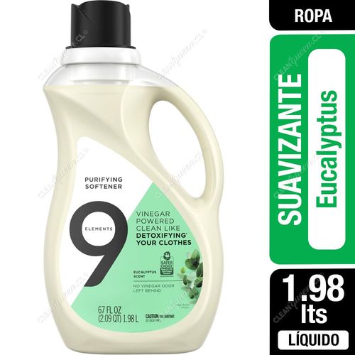 Suavizante Purificador 9 Elements Eucalyptus 1.98 L