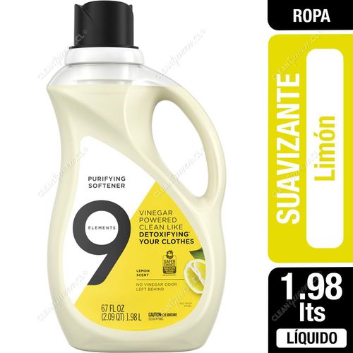 Suavizante Purificador 9 Elements Limón 1.98 L