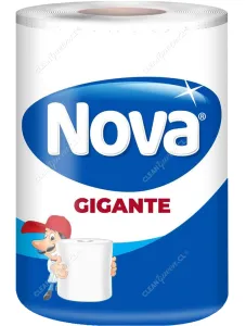 Toalla de Papel Nova Gigante Doble Hoja 100 mts 1 Unid